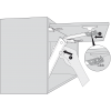 Aventos Blum HK-XS 20K1101T TIP-ON 200-1000